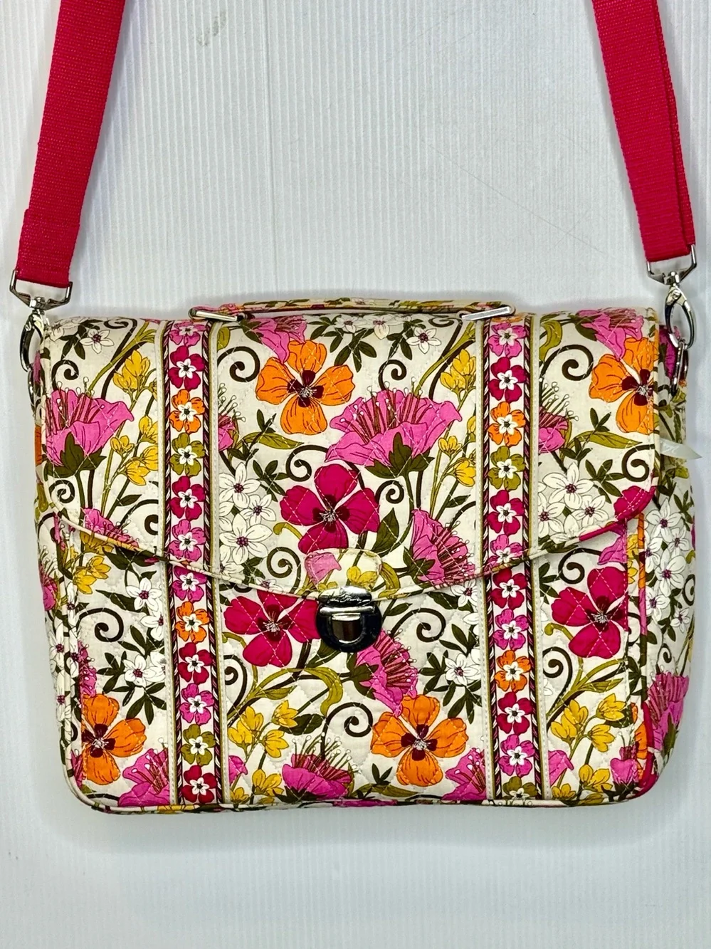 Vera Bradley Tea Garden Messenger Bag